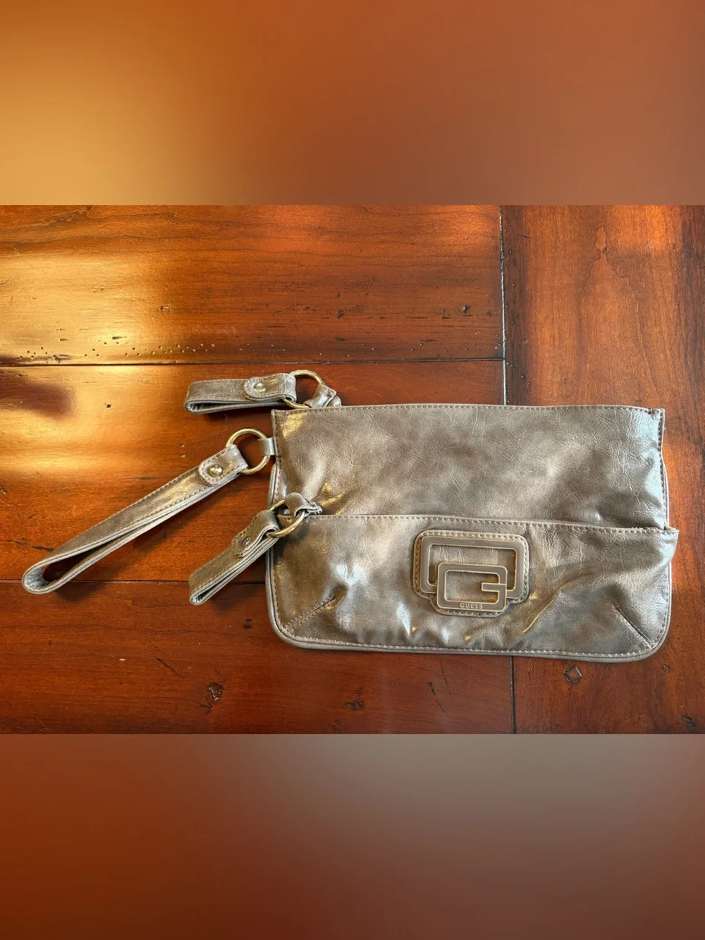 Guess Taupe Women's Wristlet / Clutch